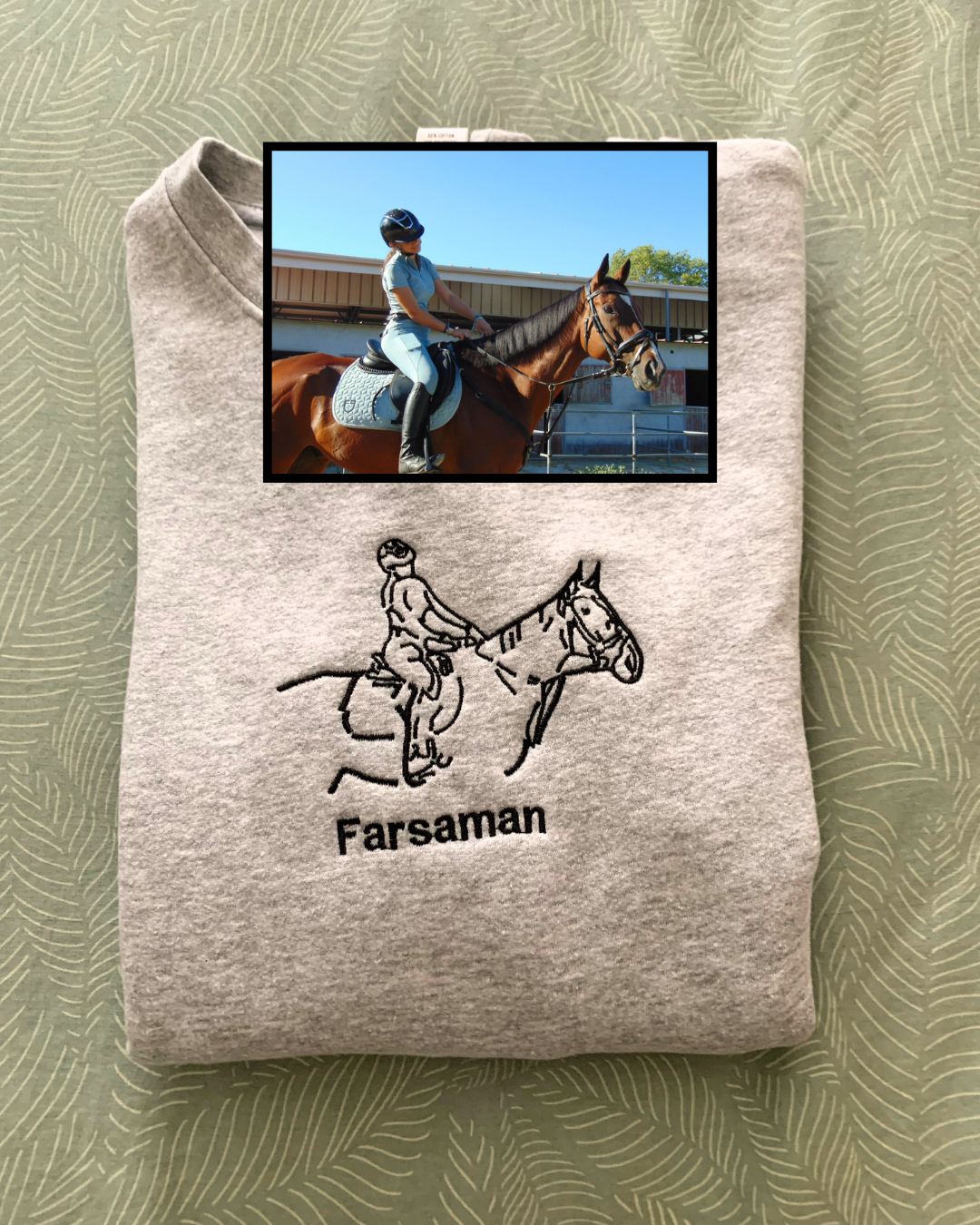 Custom Embroidered Sweat