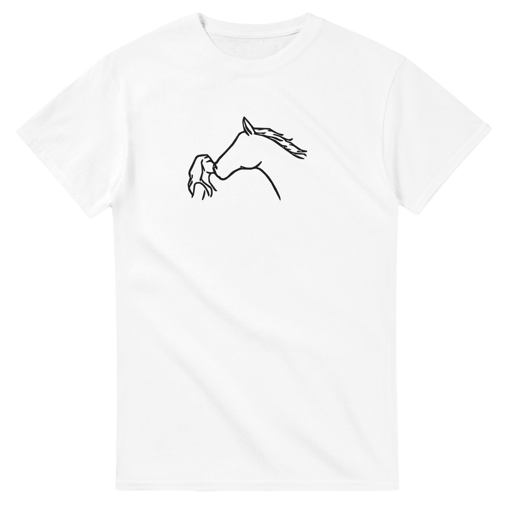 Horse T-shirt Horse Kiss