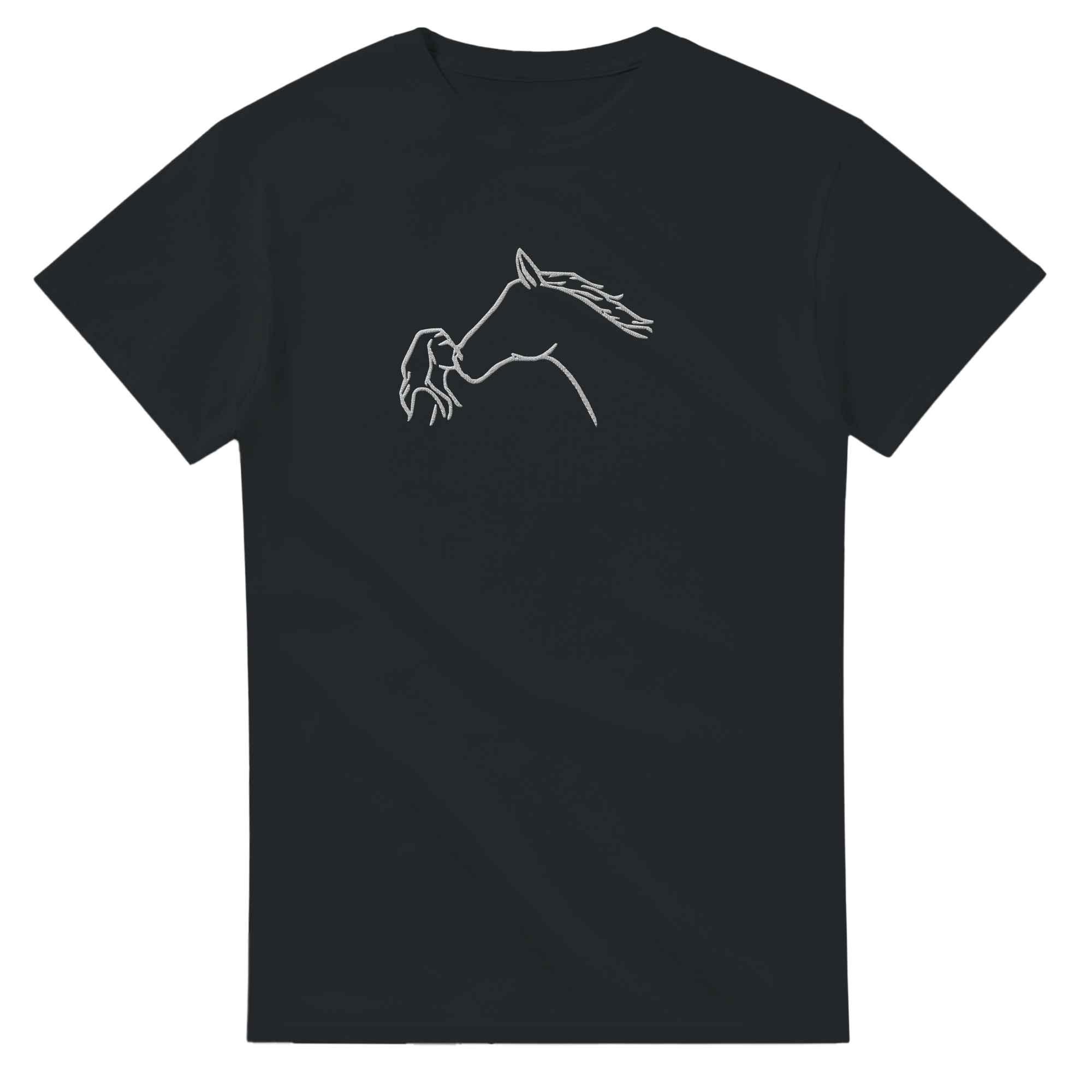 Horse T-shirt Horse Kiss