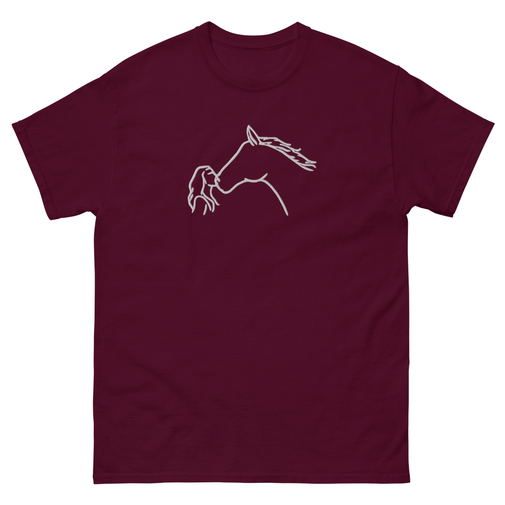 Horse T-shirt Horse Kiss