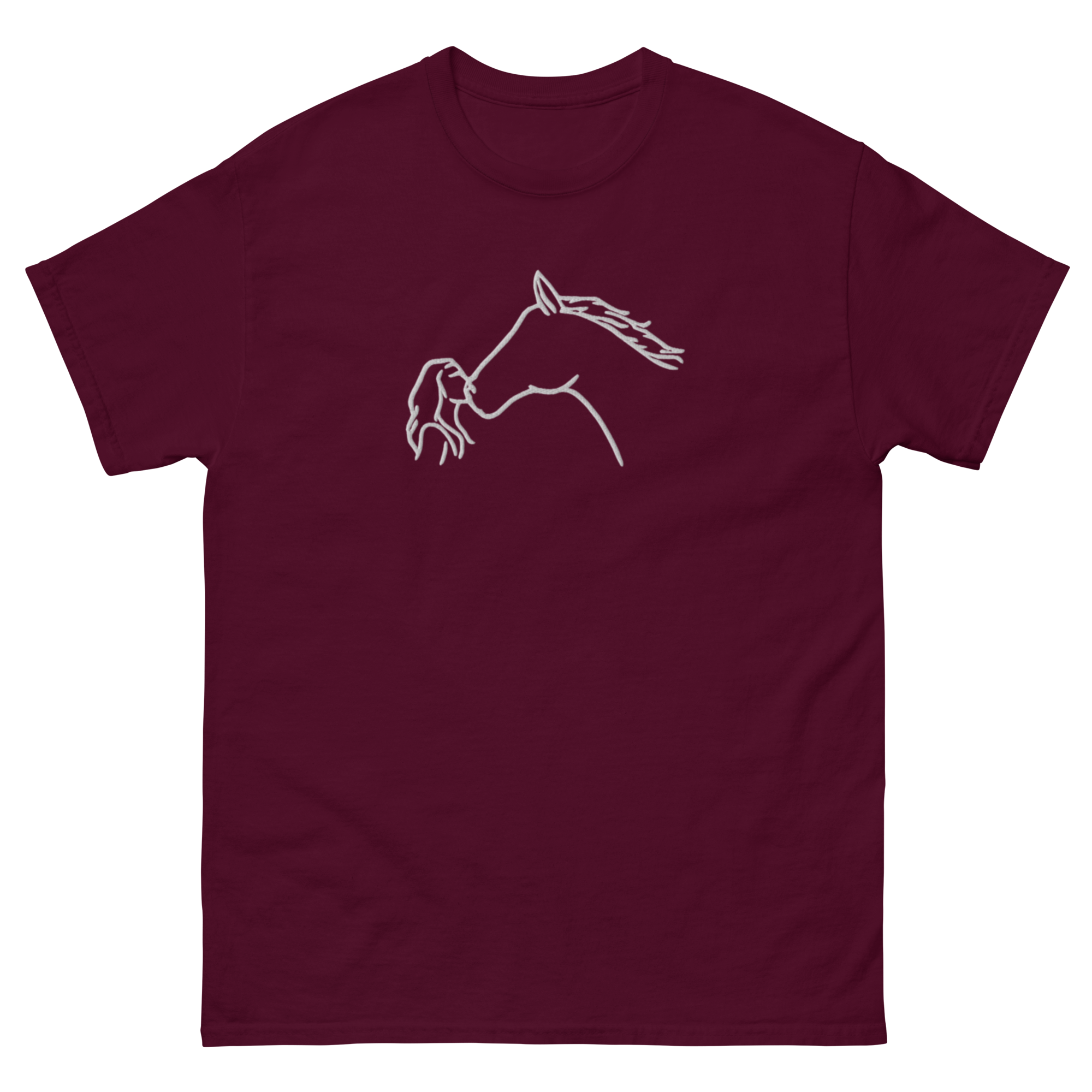 Horse T-shirt Horse Kiss