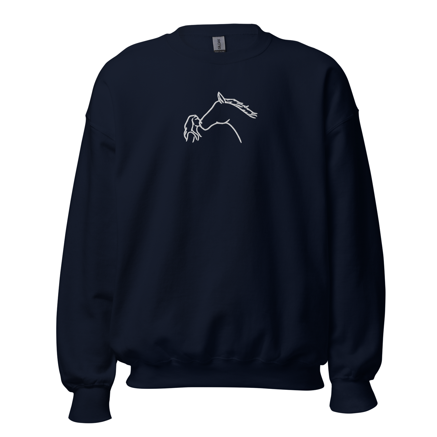 Camisola bordada Horse Kiss