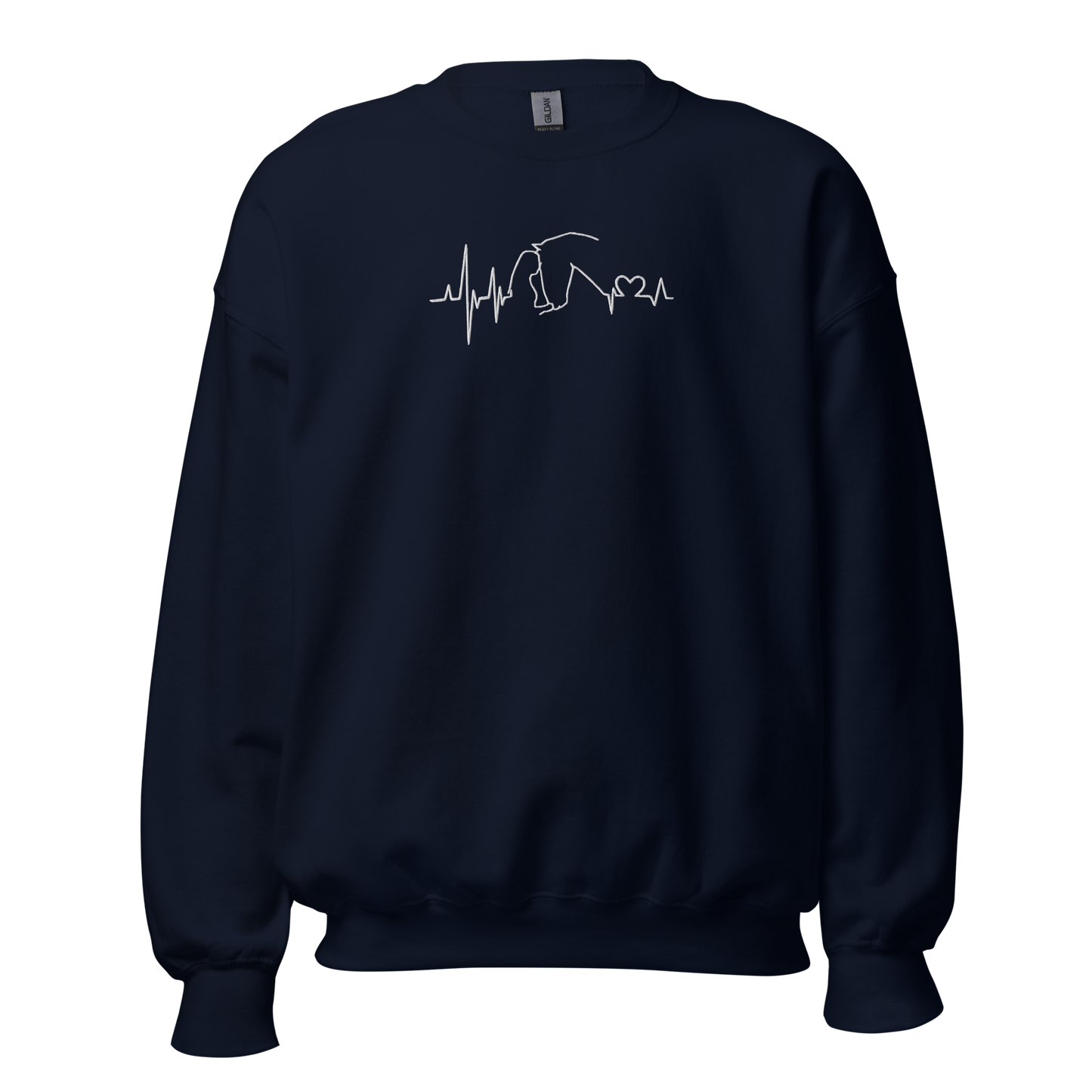 Camisola bordada Heartbit