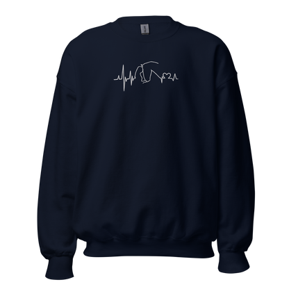 Camisola bordada Heartbit