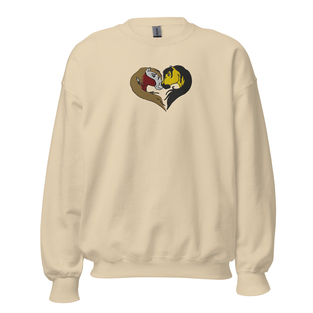 Spirit In Love with Rain Embroidery Sweatshirt