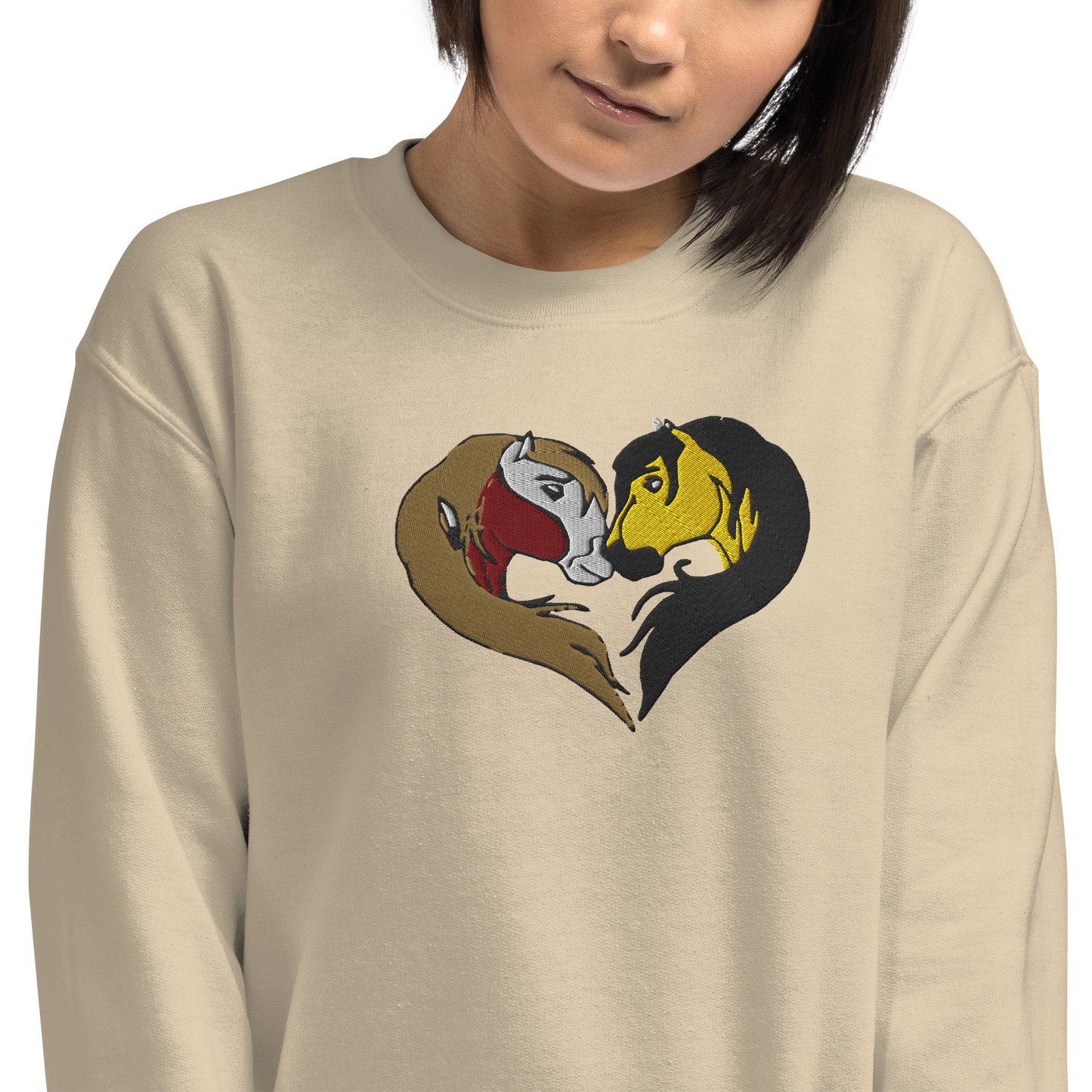 Spirit In Love with Rain Embroidery Sweatshirt