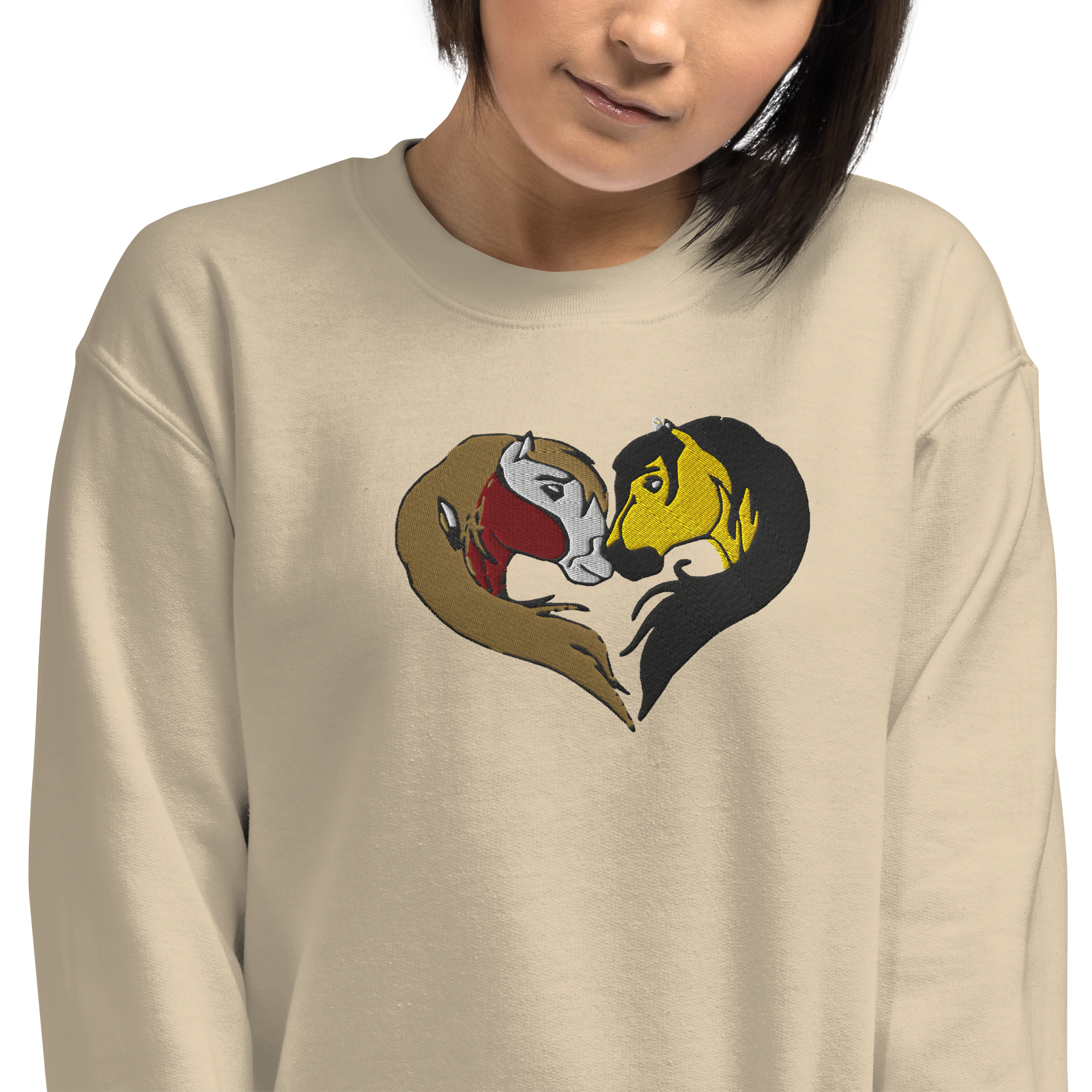 Spirit In Love with Rain Embroidery Sweatshirt